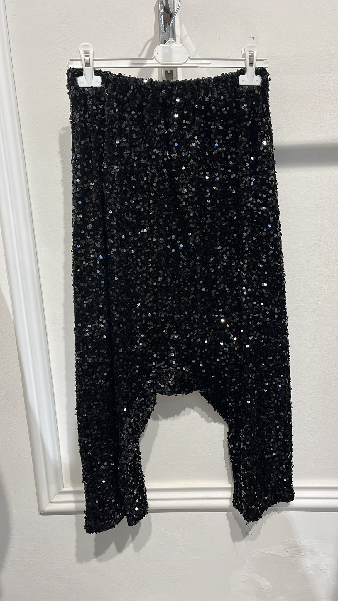 Pantalone Gaucho paillettes NERA