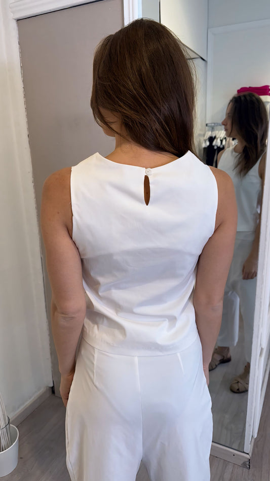 TOP CLARA BIANCO