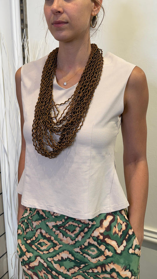 BLUSA SABBIA LINO