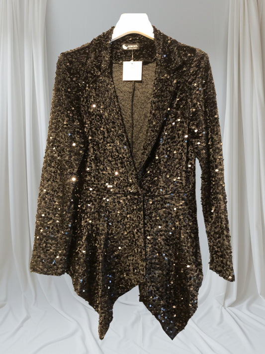 Giacca Paillettes nera