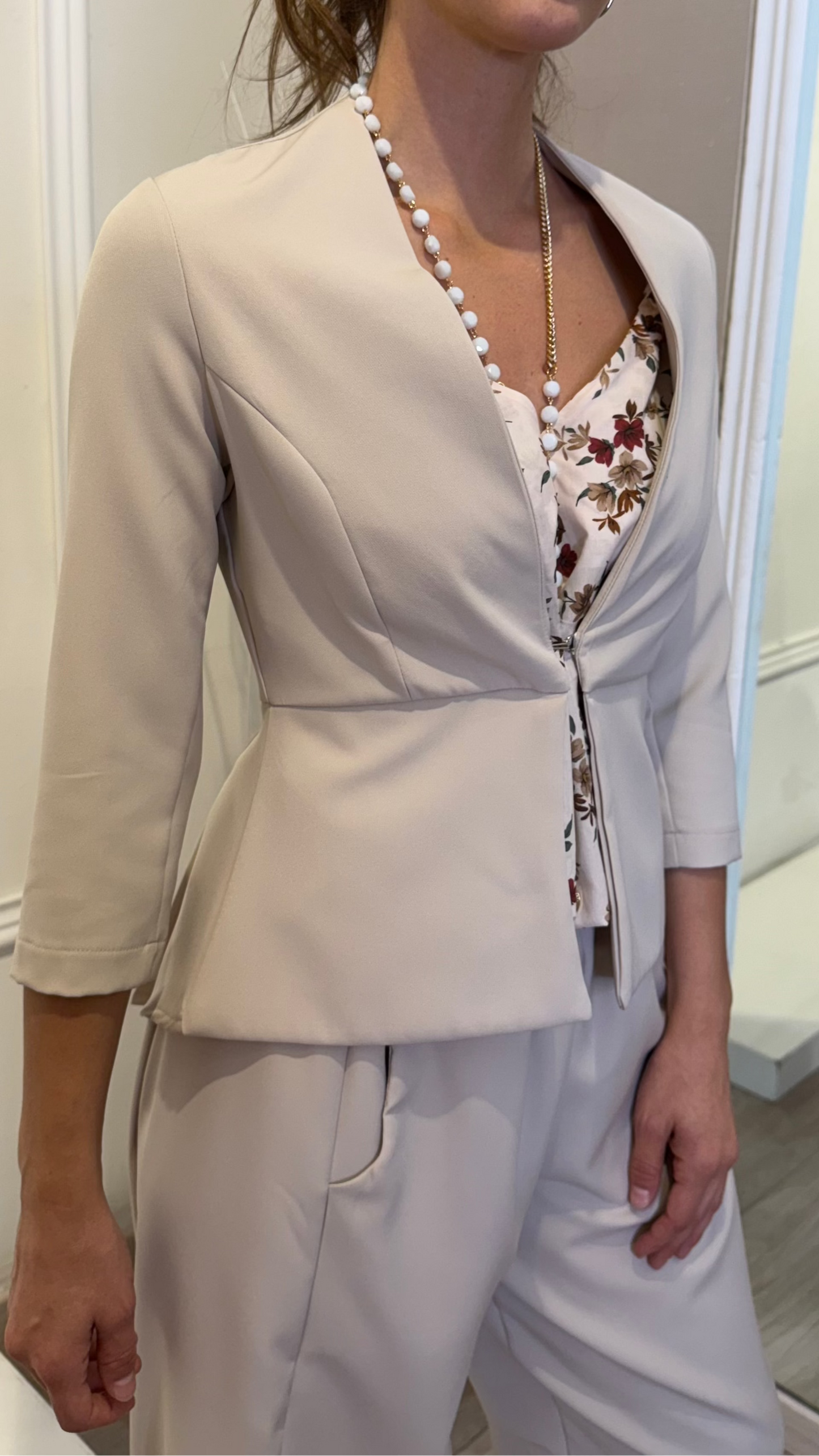 GIACCA CODINA BEIGE