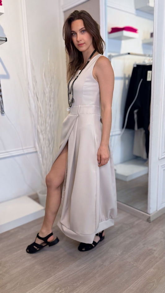 ABITO SOLEIL BEIGE/NERO