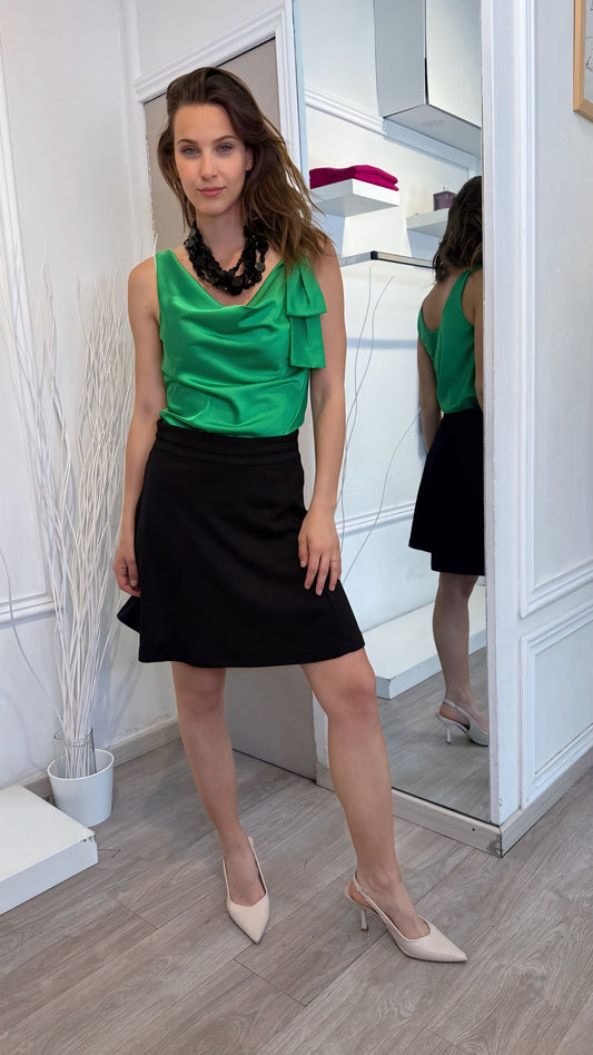 TOP RASO VERDE